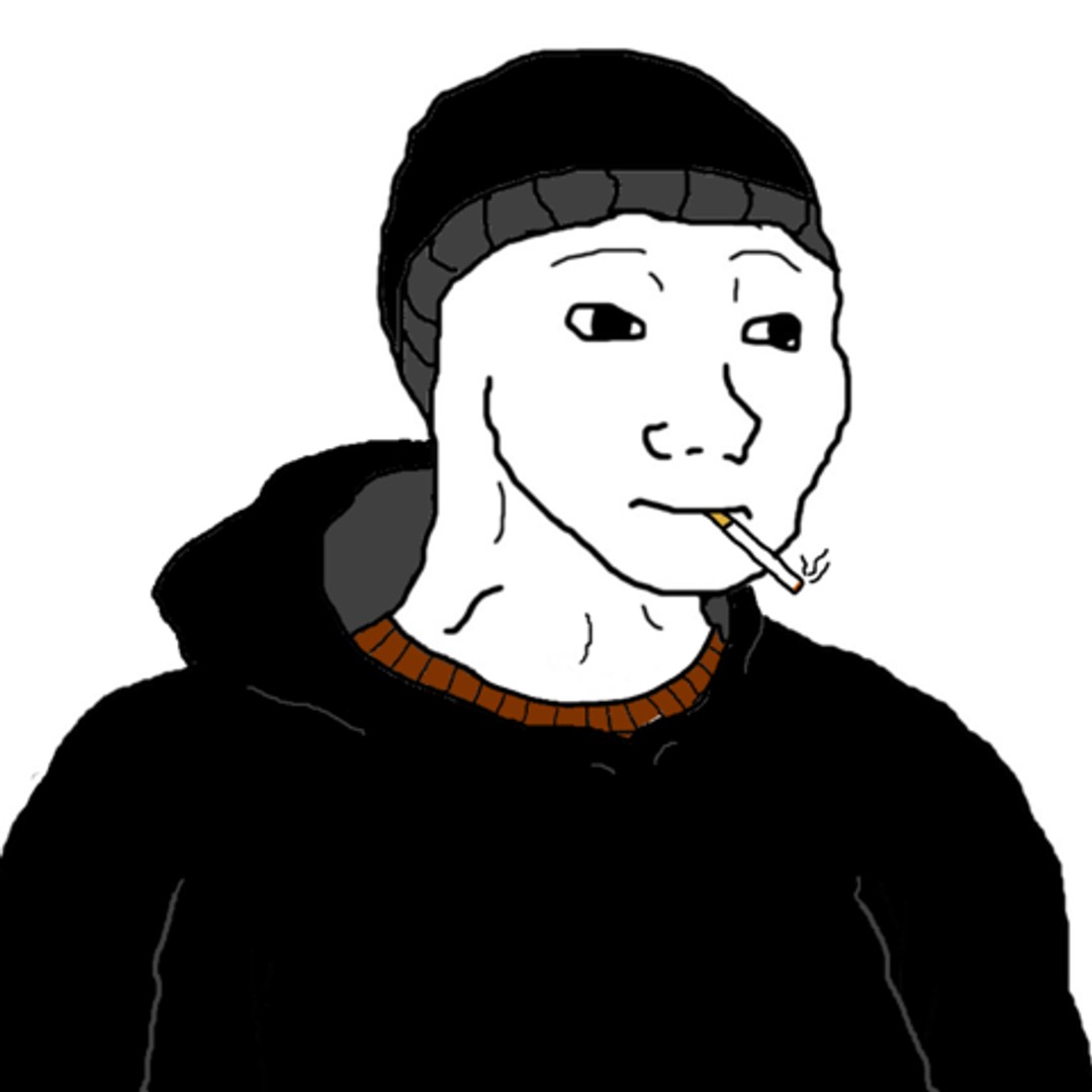 DOOMER meme face template